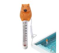 Test de température de l'eau | Grand gadget de test flottant portable, température de piscine facile à lire, pour spa, baignoire, hydromassage, bassins, baignoire, patio, extérieur et intérieur