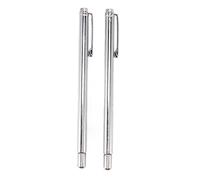 Test de test en acier inoxydable télescopique Pièces en métal Rick Up Compact Practical 2pcs Clip Clip Stick Detection Limited Space Limited