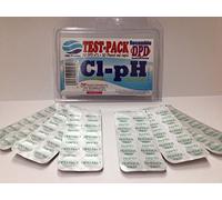 Test DPD - Recharge PQS, 30 pastilles DPD1 + 30 pastilles Phenol Red, pour piscines et spas