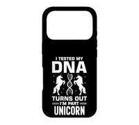 Test génétique de l'ADN de Licorne Crispr Microbiologie Coque pour iPhone 17 Pro
