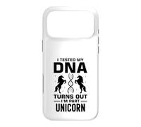 Test génétique de l'ADN de Licorne Crispr Microbiologie Coque pour iPhone 17 Pro Max