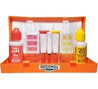 Test Kit analyseur de pH et de chlore (Otho/Phenol) 5 gouttes pour mesurer les valeurs de pH et de chlore de l'eau de votre piscine, spa ou jacuzzi