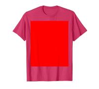 Test Nouveau CC/Manches Longues T-Shirt, Homme, Rouge Chiné, M