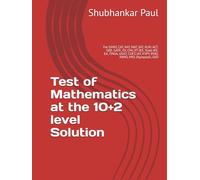 Test of Mathematics at the 10+2 level Solution: For GMAT, CAT, XAT, MAT, SAT, XLRI, ACT, GRE, GATE, ISI, CMI, IIT-JEE, State JEE, EA, TMUA, UGAT, CUET, IAT, KVPY, RMO, INMO, IMO, Olympiads, GED