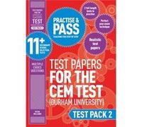 Test Papers For The Cem Test Pack 2 Peter Williams, (Auteur)