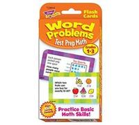 Test Prep Math Word Problems (Grades 1-3)Challenge Cards G