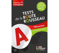 Test Rousseau de la route B 2024 - Collectif - Codes Rousseau - broché - Guide