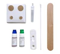 Test Streptocoque Streptocoque par frottis de la gorge I Test à domicile pour enfants et adultes pour la détection des streptocoques du groupe A I Test de scarlatine