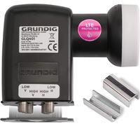 [Test très Bien*] LNB Quattro pour commutateur Multiple - avec Filtre LTE - Satellite, Full HD, UHD 4K, 0,1 DB, HDTV, Capuchon de Protection Contre Les intempéries, résistant au Froid et à la