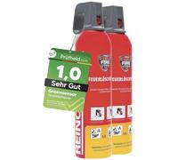 [Test très bien, note 1.0] Lot de 2 : GreenSensor 750 ml Spray extincteur Premium Spray extincteur à mousse pour la maison, la voiture et la voiture Minibar, Extincteur à mousse, Bombes d'extinction
