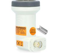 [Test très bien, note 1.2 *] Helios Single LNB avec blindage LTE et protection solaire UV, 1 compartiment HD, 4 K LMB pour 1 participant, (TV TV, récepteur satellite) LNC pour antenne parabolique