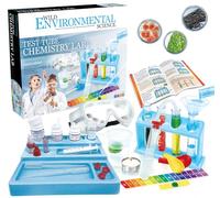 Test Tube Chemistry Lab - 50+ Science Experiments and Reactions - Ages 8+ - Learn About Solids, Liquids, Gases and More!