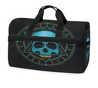 Testa Di Teschio Arte Geometrica Sac de Sport de Natation de Sport avec Compartiment À Chaussures Sacs de Sport À Bandoulière Sac À Main pour Voyage Femmes Filles
