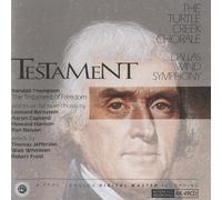 Testament - American Music for Male Chorus