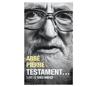 TESTAMENT SUIVI DE DIEU MERCI