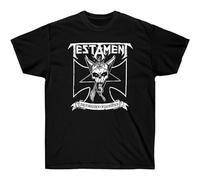 Testament T-Shirt The Formation of Damnation Thrash Metal Tee Adult Men Black S