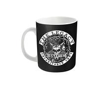 Testament Tasse À Café The Legacy (Noir) Nouveau Officiel Blanc Boxed Size One Size