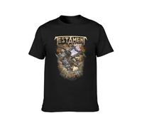 Testament The Formation of Damnation T-Shirt Black Graphic Unisex Tee Shirt M