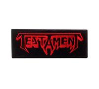 Testament Thrash Metal Écusson Patch en Fer brodé sur Accessoire