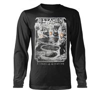Testament - "Titans Of Creation Europe 2020 Tour" T-shirt Homme/Femme Unie PH2377 (S) (Noir)