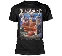 Testament Titans of Creation Shirt S-XXL T-Shirt Thrash Metal Officl Band Tshirt Black