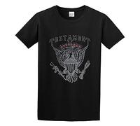 Testament True American Hate Thrash Metal Band Rock Fan Merch Unisex 100% Cotton Short-Sleeve T-Shirts Black M