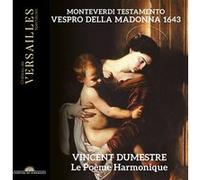 Testamento. Vespro Della Madonna 1643