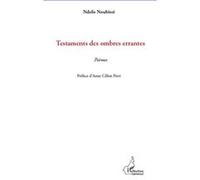 Ndefo Noubissi – Testaments des ombres errantes – Poèmes – Broché