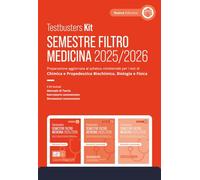 Testbusters. Ammissione a Medicina 2025/2026. Kit. Preparazione per gli esami di chimica e propedeutica biochimica, biologia e fisica