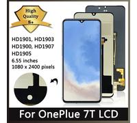 Testé pour OnePlus 7T LCD 1 + 7T écran tactile numériseur assemblée pièces de rechange pour One Plus 7T HD1901 HD190 7T-OLED-NO-Frame