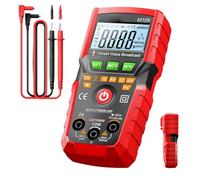 Tester multimètre - 4.69x2.29x1,5 pouces outil de mesure électronique pour la réparation, compteur de courant de tension de 4000 comptages avec diffusion de voix automatique, équipement de sortie du m