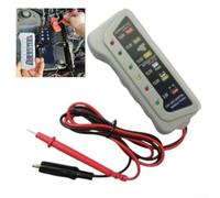 Testeur 12V Numérique avec LED Testeur 12V Numérique avec LED | LED multicolore, jaune vert, diagnostic rapide, pour facile à , pour auto et moto