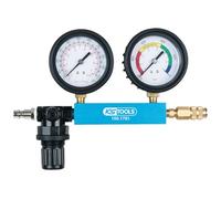 Testeur à double affichage - Pression d'entrée 0-7 bar / affichage de perte de pression 0-100% - 150.1781 KS Tools