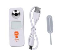 Testeur Brix Numérique 0-53% Réfractomètre de Douceur de Haute | Compteur de Teneur en Sucre Portable pour Jus de Fruits, Vin, café, Sirop D'érable, étanche IP67, Compensation Automatique