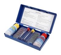 Testeur Brome et pH Piscine Portable ABS, Analyse Eau Rapide 7x2,5x2,5cm | Détecteur de pH Manuel pour Bassins Domestiques, Mesure sans Électricité, Convient Aquariums et Puits