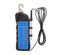 Testeur clôture électrique 12KV avec 8 voyants néon pour élevage | 2000-12000V, 8 voyants néon, sans pile, contrôle rapide de clôture électrique pour ferme, chevaux et élevage