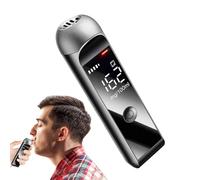 Testeur D' D'alcool - Appareil À Écran LED 4,1 X 1,1 X 0,6 Pouces, Détection D'alcool Fiable, Alcootest | Outil De Précision Professionnel Compact Pour Un Usage Domestique, Contrôles De Sécurit