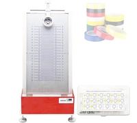 Testeur d'adhérence initiale, angle réglable avec bille en acier conforme à la norme pour une mesure précise de l'adhérence dans les rubans, autocollants, étiquettes