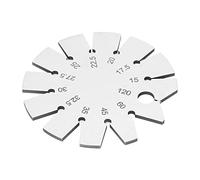 Testeur d'affûtage de couteau avec jauge d'angle de biseau précise - Guide universel pour aiguisage manuel, compatible acier, céramique et couteaux japonais - Mesure exacte des an