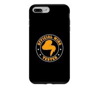 Testeur d'ailes de Poulet Amusant Officiel - Amoureux des Ailes de Buffle Coque pour iPhone 7 Plus/8 Plus