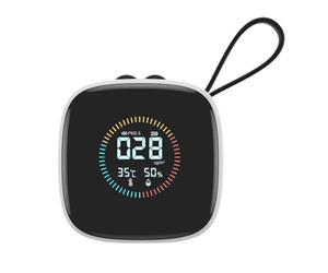 Testeur d'air intérieur portable, multiusage, qualité de l'air domestique | Analyseur portable polyvalent, pour la cuisine, les restaurants, les aventures en plein air, les espaces professionnels