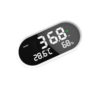 Testeur d'air pour la maison et le bureau, mesure précise de la température, de l'humidité, des niveaux de bruit, écran LCD, compteur de décibels numérique rechargeable