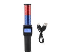 Testeur d'alcool ABS TFT Color Screen Haute précision Testeur de Respiration Portable à Semi-conducteurs avec des lumières Clignotantes Rouges et Bleues pour la Maison et