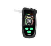 Testeur d'alcool numérique grand écran LCD avec bip et indicateurs lumineux, professionnel rechargeable, format de poche pour voiture