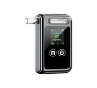 Testeur D'Alcool Numérique Professionnel Alcotester Sans Contact avec Écran LCD pour Conduite en État D'Ivresse
