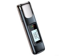 Testeur d'alcool portable sans haleine avec affichage numérique LED et batterie rechargeable pour une utilisation en sécurité automobile