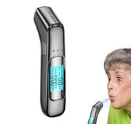 Testeur d'alcool Professionnel - Analyseur De Précision De Qualité Personnelle, Unité D'écran LCD Numérique, Outil De Sécurité Résilient, Moniteur Respiratoire Distinctif | Dispositif De Sobriété