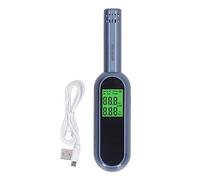 Testeur d'alcool souffle haute précision LCD Affichage du détecteur d'alcool portable rechargeable alarme rechargeable à uge professionnel personnel ABS MATÉRIAU 500mAh Batterie