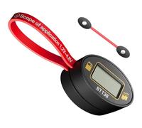 Testeur de batterie | 5,91 pouces Analyseur et moniteur magnétique portable | Interrupteur de batterie AA C D 9 V | Outil de mesure de tension et de capacité pour piles à usage domestique