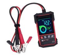 Testeur de Batterie Automobile 12V 24V 100-1999 CCA, Analyseur de Charge avec Écran 3,2 Pouces - Haute Précision 99,5%, Fonction Plug and Play, Diagnostic Complet de Batterie p